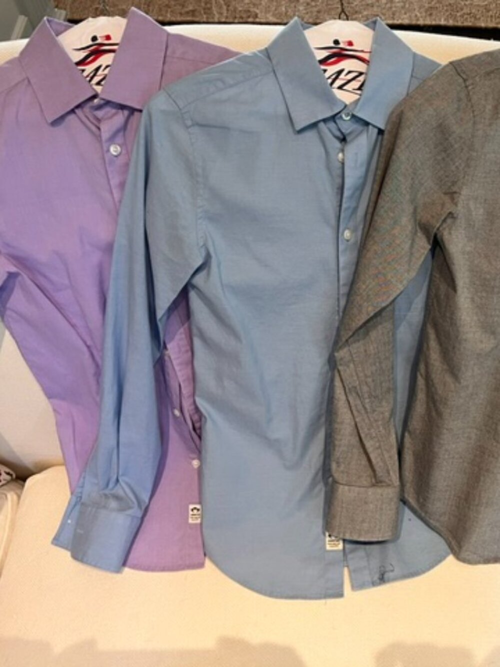 Boys Shirts 3-Set Sz 14, Slim fit ,Appaman Brand, 100 percent Cotton 3 Colors
